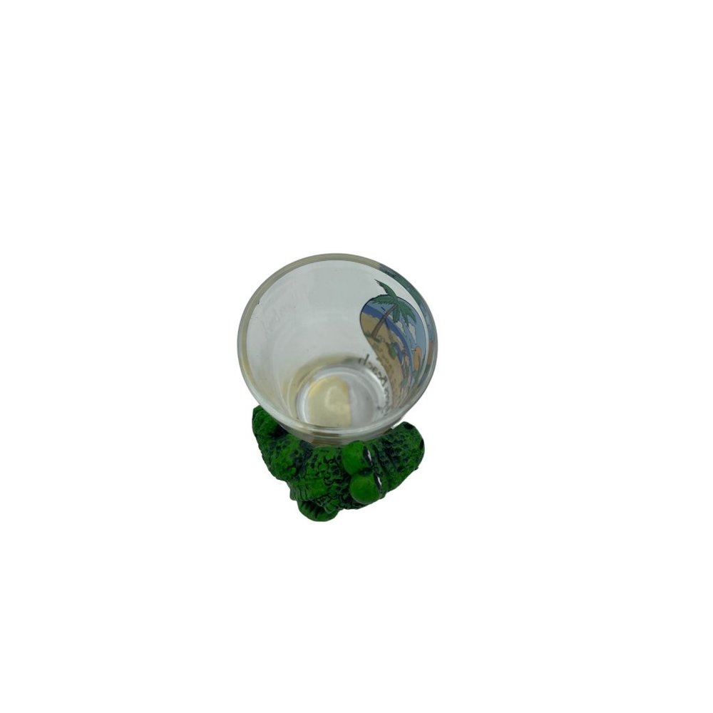 Life's A Croc Florida Ft Myers Beach Souvenir Shot Glass 1.5 ounce - Picture 5 of 5